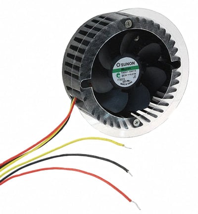 Sunon's TA001-09012 LED Cooling Module Image of Sunon's TA001-09012 LED Cooling Module