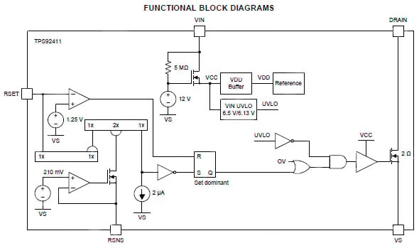 Texas Instruments TPS92411 Texas Instruments TPS92411
