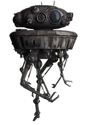 Star Wars probe droid Image of Star Wars probe droid