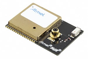 Atmel’s ATZB-S1-256-3-0-C ZigBit module Image of Atmel’s ATZB-S1-256-3-0-C ZigBit module