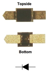 M/A-COM’s MA4AGBLP912 PIN diode Image of M/A-COM’s MA4AGBLP912 PIN diode