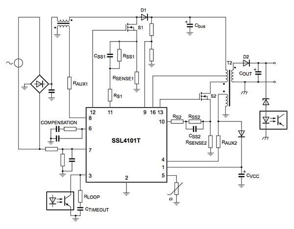 NXP SSL4101 Block diagram of the NXP SSL4101
