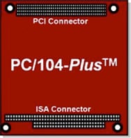 PCI bus and ISA connectors Image of PCI bus and ISA connectors