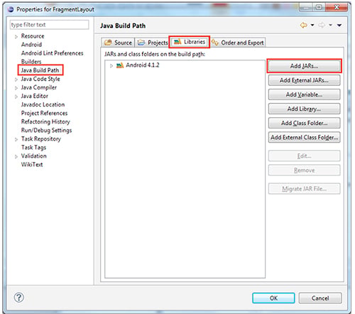 Adding a Java D2xx Library Step 2 Adding a Java D2xx Library Step 2