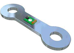 Melexis MLX91205, pc-board, and heavy-duty trace or shunt element Image of Melexis MLX91205, pc-board, and heavy-duty trace or shunt element