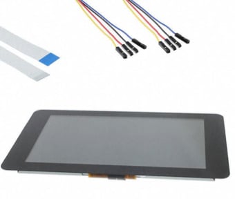 8997466 LCD from the Raspberry Pi Foundation Imagen del LCD 8997466 de la Fundación Raspberry Pi