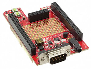 Texas Instruments PRU cape Image of Texas Instruments PRU cape