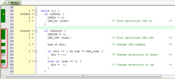 Keil MDK-PRO for ARM running in debug mode Image of Keil MDK-PRO for ARM running in debug mode