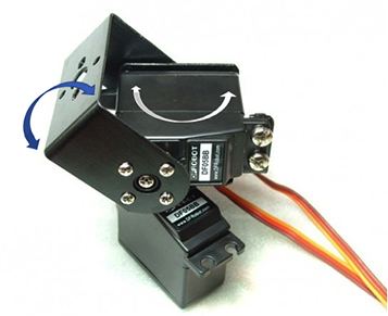 DFRobot DF05BB tilt/pan mounting Image of DFRobot DF05BB tilt/pan mounting