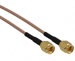135101-01-06.00 SMA, 6” cable assembly from Amphenol Image of 135101-01-06.00 SMA, 6” cable assembly from Amphenol
