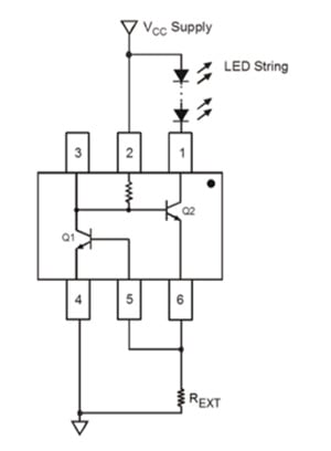 Diodes AL5802 PWM dimming Diagram of Diodes AL5802 PWM dimming