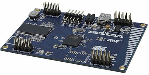 Atmel AT32UC3A3 UC3-A3 XPLD AVR®32 MCU 32-Bit AVR Embedded Evaluation Board Image of Atmel AT32UC3A3 UC3-A3 XPLD AVR®32 MCU 32-Bit AVR Embedded Evaluation Board