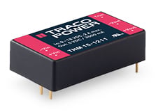 TRACO Power THM series PCB-mount medical DC/DC converter Imagen del convertidor de CC/CC de uso médico de montaje en PCB de la serie TRACO Power THM