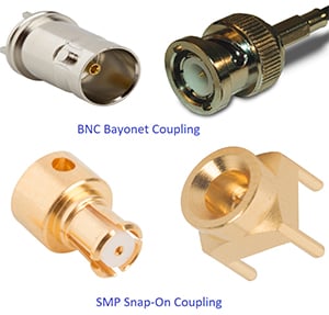 Bayonet and snap-on couplings Imagen de bayoneta y acoplamientos a presión