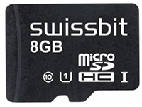 Swissbit Class 10 microSDHC S-140u memory card Image of Swissbit Class 10 microSDHC S-140u memory card
