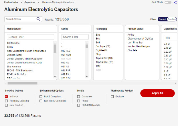 Five Convenient Ways to Locate a Cross, Sub, or Replacement on DigiKey's Website