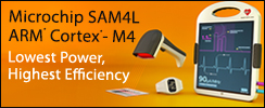 Microchip SAM4L ARM® Cortex®-M4 Microchip SAM4L ARM® Cortex®-M4