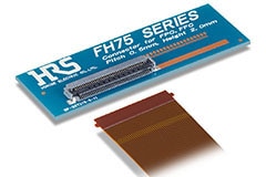 Conector FPC/FFC de alta velocidad para aplicaciones automotrices de la serie FH75
Image of Hirose's FH75 Series High-Speed Automotive FPC/FFC Connector