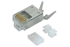 Geschirmter RJ45-Steckverbinder TDS8PC6 der Kat. 6
TDS8PC6 Cat 6 Shielded RJ45 Connector - L-com
