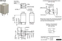 Omron's G8K Single Diagram Imagen del diagrama simple G8K de Omron