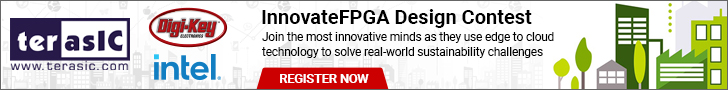 Terasic's InnovateFPGA Design Contest Image of Terasic's InnovateFPGA Design Contest
