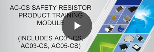 AC-CS Fusible Wirewound Safety Resistors AC-CS Fusible Wirewound Safety Resistors