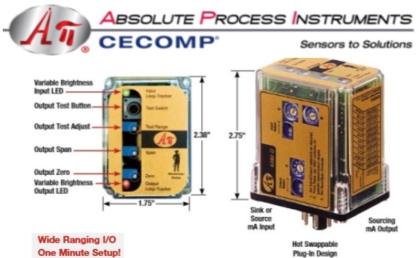 Absolute Process Instruments' API-4380G Image of Absolute Process Instruments' API-4380G
