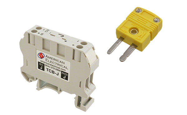 American Electrical's Thermocouple Terminal Blocks Image of American Electrical's Thermocouple Terminal Blocks