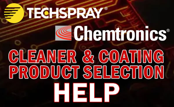 Chemtronics & Techspray Product Selector Image of Chemtronics & Techspray Product Selector