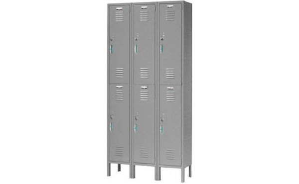 IndustrialSupplies' Global Industrial Double Tier Locker, 6 Door Image of IndustrialSupplies' Global Industrial Double Tier Locker, 6 Door