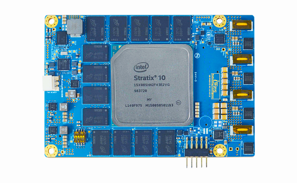 iWave Systems' Stratix 10 SoC FPGA SOM Image of iWave Systems' Stratix 10 SoC FPGA SOM