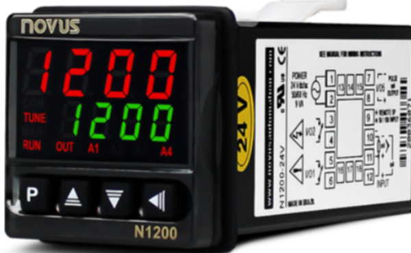 NOVUS Automation's N1200 Process Controller Image of NOVUS Automation's N1200 Process Controller