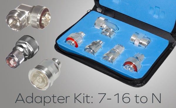 RF Industries' Adapter Kit for 7/16 to N Image of RF Industries' Adapter Kit for 7/16 to N