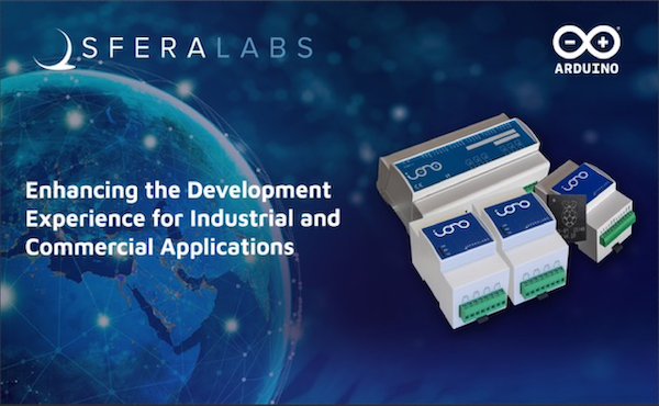 SFERA LABS' Enhancing the Development Experience for Industrial and Commercial Arduino Applications Image of SFERA LABS' Enhancing the Development Experience for Industrial and Commercial Arduino Applications