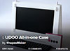 UDOO's All-in-One Case Imagen de carcasa todo incluido de UDOO