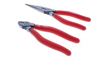 PLIER LONGNOSE/CUTTER 6.3" 2PC image of PLIER LONGNOSE/CUTTER 6.3" 2PC