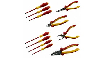 PLIER/CUTTER INSUL 11PC IN POUCH image of PLIER/CUTTER INSUL 11PC IN POUCH