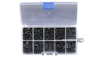 BLACK NYLON SCREW AND STAND-OFF image of BLACK NYLON SCREW AND STAND-OFF