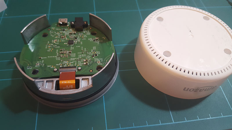 Carefully remove the white enclosure Carefully remove the white enclosure