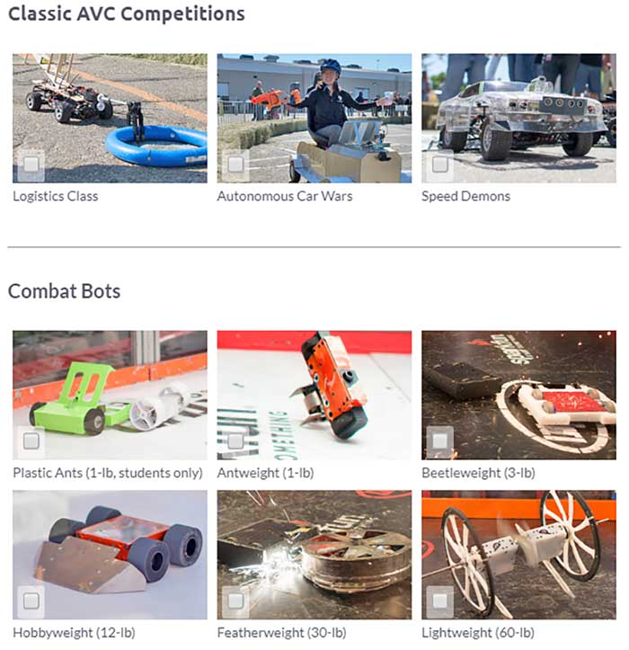 Autonomous Vehicles and Battle Bots Autonomous Vehicles and Battle Bots