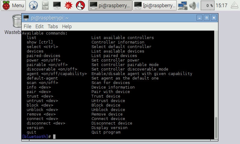 WiFi and Bluetooth Pi 3 - Figure 7 Image of the WiFi and Bluetooth Pi 3 - Figure 7