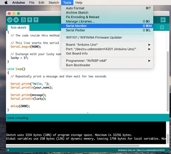 The Basics of C++ on an Arduino, Part 1 Variables The Basics of C++ on an Arduino, Part 1 Variables