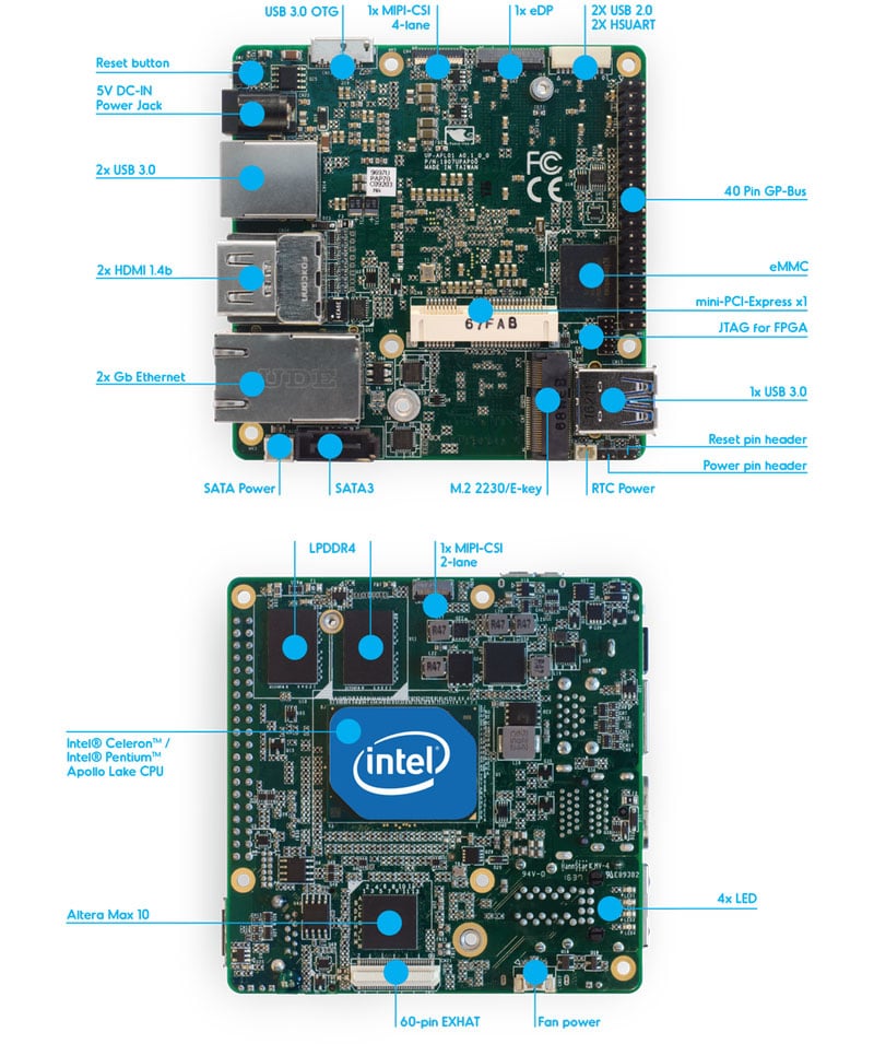 UP2 uses the new Intel Apollo Lake™ SoC to integrate into the Industrial Market UP2 uses the new Intel Apollo Lake™ SoC to integrate into the Industrial Market