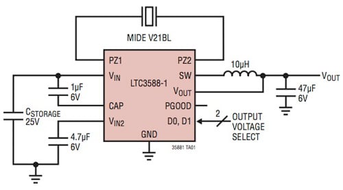 Image of Designed for piezoelectric energy harvesting