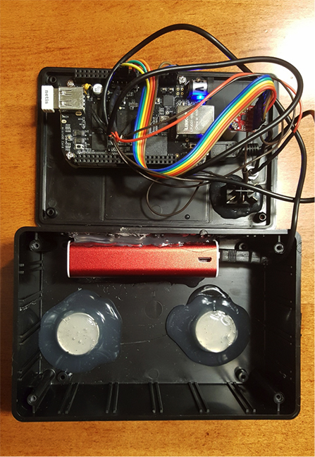 Image of BeagleBone Black and support electronics