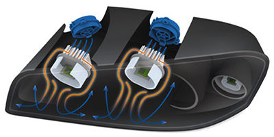 Image of LED headlamps