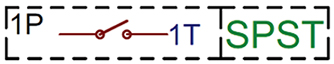 Image of SPST Circuit diagram