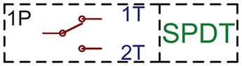 Image of SPST circuit diagram