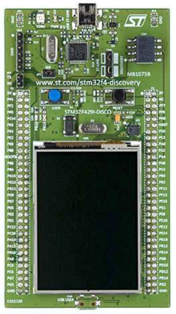 Image of STMicroelectronics STM32F429 Discovery Kit
