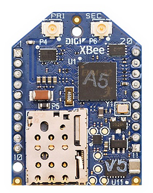 Image of Digi International’s XBC-V1-UT-001 XBee cellular LTE Cat 1 modem